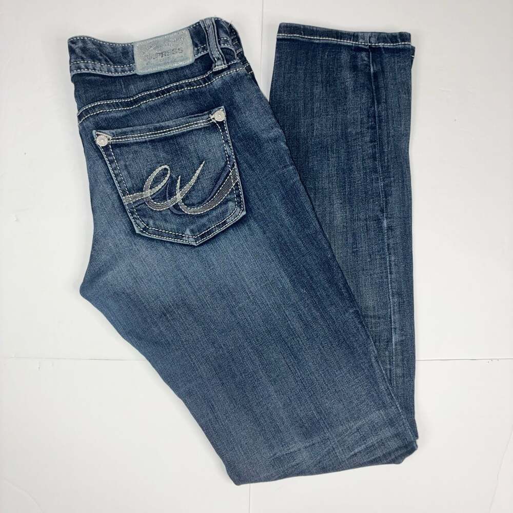 Express Jeans Stella Low Rise Skinny Jeans Size 8